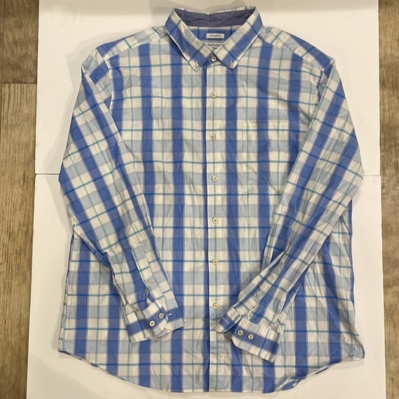 Crown‎ & Ivy Stretch Long Sleeve Plaid Button Up Size XXL - Picture 1 of 4